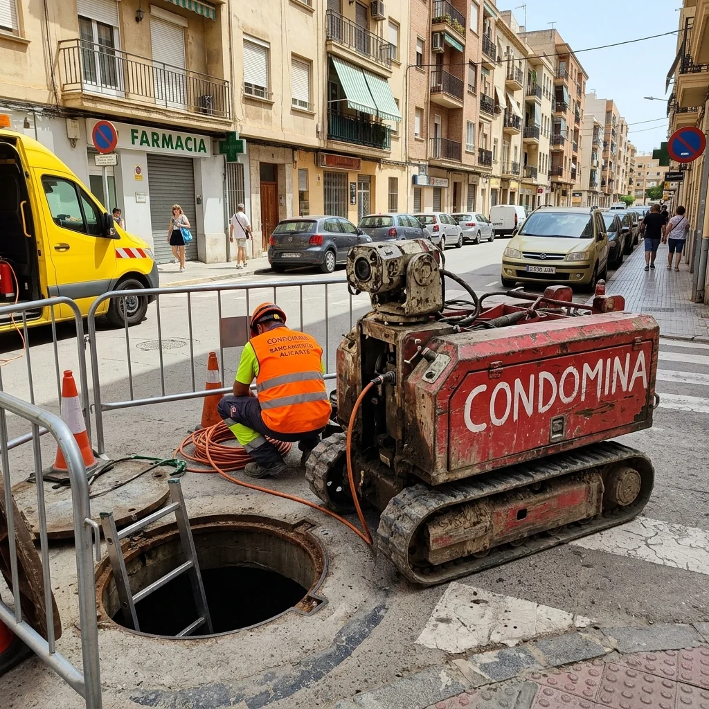 Localización y limpieza de arquetas ocultas